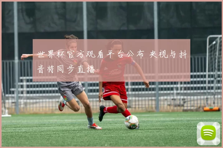 世界杯官方观看平台公布 央视与抖音将同步直播