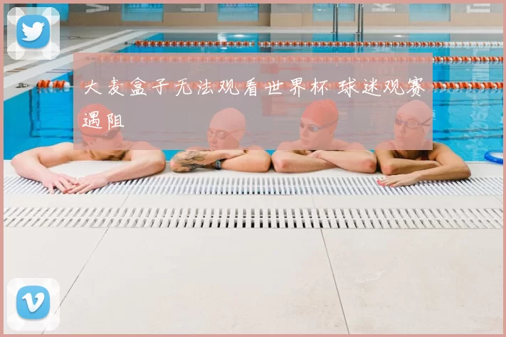 大麦盒子无法观看世界杯 球迷观赛遇阻
