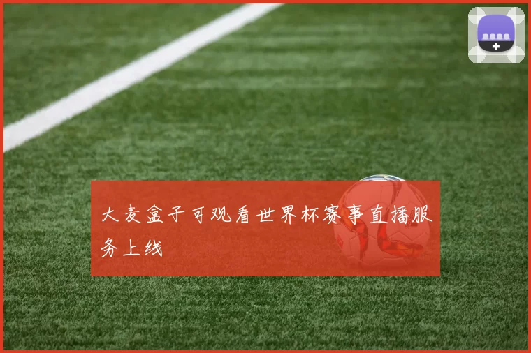 大麦盒子可观看世界杯赛事直播服务上线